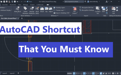 Daftar Shortcut Perintah AutoCAD dan Fungsinya