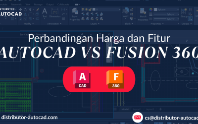 Perbandingan Harga dan Fitur: AutoCAD vs Fusion 360